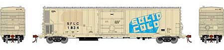 Athearn FGE 57 Mechanical Reefer with Sound SFLC #1834 HO Scale Model Train Freight Car #g66415