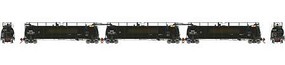 Athearn HO TankTrain A/B & Intermediate Car, GATX/P-TT-L Athearn HO TankTrain A/B & Intermediate Car, GATX/P-TT-L