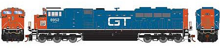 Athearn G2 SD70M-2 CN/GT/Heritage #8952 DCC Ready HO Scale Model Train Diesel Locomotive #g70583