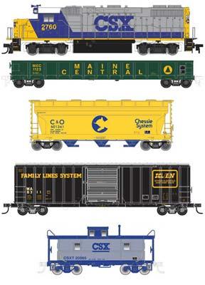 Trainman Set CSX HO (atl0033) Atlas HO Scale Model Train Sets