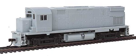 Atlas C425 Phase 2 Powered Undecorated HO Scale Model Train Diesel Locomotive #10000227