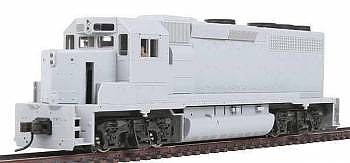 Atlas EMD GP40-2 Phase I - Standard DC Undecorated HO Scale Model Train Diesel Locomotive #10000384