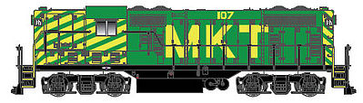 Atlas GP7 DC Missouri Kansas Texas #107 HO Scale Model Train Diesel Locomotive #10002016