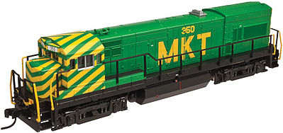 Atlas U23B DC MKT #350 HO Scale Model Train Diesel Locomotive #10002164