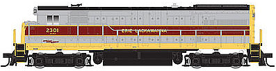 Atlas U23B DC Erie Lackawanna #2301 HO Scale Model Train Diesel Locomotive #10002176