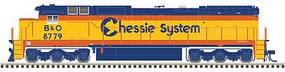 Ho DASH 8-40C CHES B&O 8808
