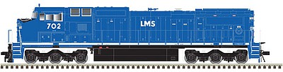 Atlas GE Dash 8-40CW (CR Style) w/LokSound & DCC - Master(R) Gold Lease Management Services LMS #713 (blue, white)