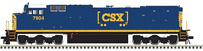 Atlas GE Dash 8-40CW (CR Style) CSX #7904 HO Scale Model Train Diesel Locomotive #10002314