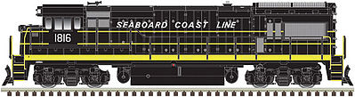 Atlas GE U36B Standard DC Seaboard Coast Line #1831 HO Scale Model Train Diesel Locomotive #10002335