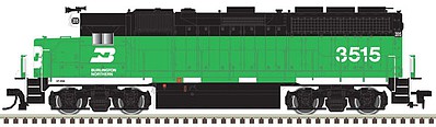 Atlas EMD GP40 Low Nose w/Sound & DCC - Master(R) Gold Burlington Northern #3511 (Cascade Green, black, white)