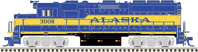 Atlas EMD GP40-2 DCC Alaska Railroad #3007 HO Scale Model Train Diesel Locomotive #10002585