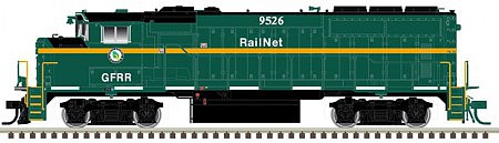 Atlas GP40-2(W) DC Hudson Bay Railway #9459 HO Scale Model Train Diesel Locomotive #10002702