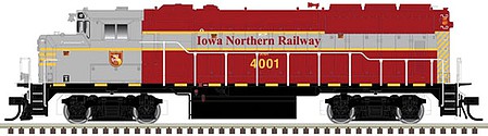 Atlas GP40-2(W) DCC Iowa Northern Railway HO Scale Model Train Diesel Locomotive #10002713