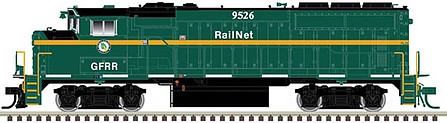 Atlas GP40-2(W) DCC Georgia & Florida Railway #9459 HO Scale Model Train Diesel Locomotive #10002721