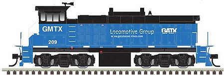 Atlas EMD MP15DC DCC GATX Leasing GMTX 209 HO Scale Model Train Diesel Locomotive #10002801