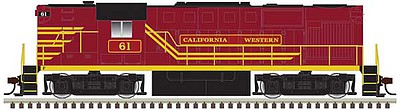 Atlas RS-11 DC California Western Rail #63 HO Scale Model Train Diesel Locomotive #10002881