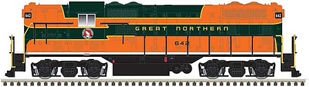 Atlas GP7 DC Great Northern #634 HO Scale Model Train Diesel Locomotive #10002911