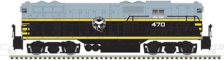 Atlas GP7 DCC/Sound Belt Railway Company #473 HO Scale Model Train Diesel Locomotive #10002938