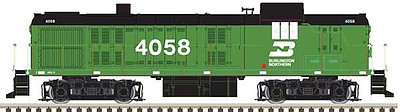 Atlas RS3 Burlington Northern #4082 HO Scale Model Train Diesel Locomotive #10003023