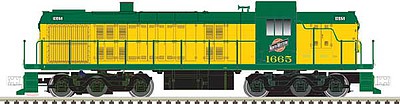 Atlas RSD 4/5 Chicago & North Western #1665 HO Scale Model Train Diesel Locomotive #10003032