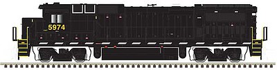 Atlas GE Dash 8-40B DCC CSX 5966 HO Scale Model Train Diesel Locomotive #10003084