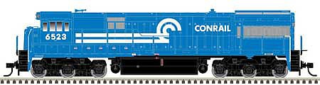 Atlas GE U28C DCC Ready Conrail 6523 (blue, white) HO Scale Model Train Diesel Locomotive #10003661