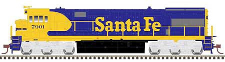 Atlas GE U28CG DCC Ready Santa Fe 7908 HO Scale Model Train Diesel Locomotive #10003682