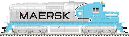 Atlas EMD SD26 DCC Maersk ATSF 4644 HO Scale Model Train Diesel Locomotive #10003762