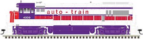 Atlas U36B DCC Equipped Auto Train #4009 HO Scale Model Train Diesel Locomotive #10003809