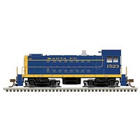 Atlas Alco S4 DCC Santa Fe #1522 (blue, yellow) HO Scale Model Train Diesel Locomotive #10003838