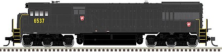 Atlas U30C Phase 1 DCC Ready Pennsylvania RR #6536 HO Scale Model Train Diesel Locomotive #10003897