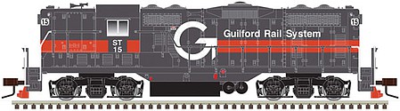 Atlas GP7 DCC Equipped Guilford #22 HO Scale Model Train Diesel Locomotive #10003953
