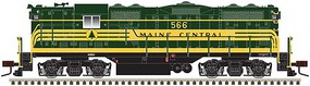 Atlas GP7 DCC Equipped Maine Central #566 HO Scale Model Train Diesel Locomotive #10003954