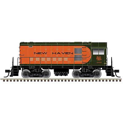 Atlas HH600/660 high hood New Haven #0923 DCC HO Scale Model Train Diesel Locomotive #10003997