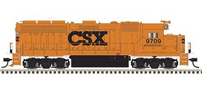 Atlas GP-40 CSX #9709 with light (DCC) HO Scale Model Train Diesel Locomotive #10004029