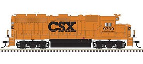 Atlas GP-40 CSX #9720 with light (DCC) HO Scale Model Train Diesel Locomotive #10004030