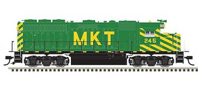 Atlas GP-40 MKT #245 with light (DCC) HO Scale Model Train Diesel Locomotive #10004036