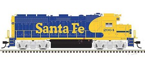 Atlas GP-40 Santa Fe #2964 with light (DCC) HO Scale Model Train Diesel Locomotive #10004038