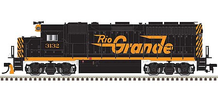 Atlas GP-40 Rio Grande #3152 DCC HO Scale Model Train Diesel Locomotive #10004044
