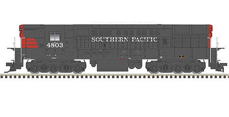 Atlas FM H-24-66 Phase 1B Trainmaster - Standard DC - Master(R) Silver Southern Pacific #4810 (gray, red)