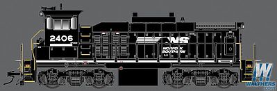 Atlas MP15DC DC Norfolk Southern #2432 HO Scale Model Train Diesel Locomotive #10011031