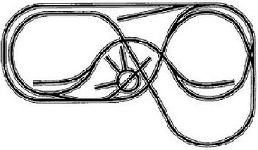 Atlas HO-27- Code 83 Transbay Interwoven (Drop) Atlas HO-27- Code 83 Transbay Interwoven (Drop)