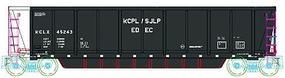 Atlas Coalveyor Bathtub Gondola Kansas City Power & Light HO Scale Model Train Freight Car #1009