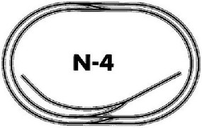 Atlas N-4- Double Track Loop #2 (Drop) Atlas N-4- Double Track Loop #2 (Drop)