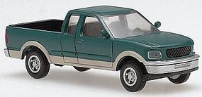 Ford F-150 Pickup Truck Green HO Scale Model Railroad Vehicle #1243