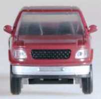 American Truck Ford F-150 Pickup Truck w/Standard Sides Dark Red - HO-Scale