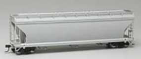 Atlas ACF(R) 4650 3-Bay Centerflow Covered Hopper Undecorated HO Scale Model Train Freight Car #1450