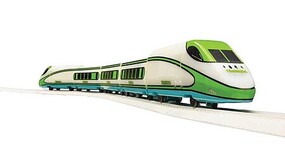 Atlas Trainkids Passenger Set Glow in Dark HO Scale Model Railroad Train Set #15000100