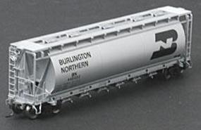Atlas PS-2 2 Bay covered hopper undecorated HO Scale Model Train Freight Car #1800 Atlas PS-2 2 Bay covered hopper undecorated HO Scale Model Train Freight Car #1800