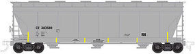 Atlas ACF 4650 3-Bay Centerflow Covered Hopper Canadian HO Scale Model Train Freight Car #20001419 Atlas ACF 4650 3-Bay Centerflow Covered Hopper Canadian HO Scale Model Train Freight Car #20001419